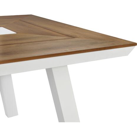 ΣΕΤ ΤΡΑΠΕΖΑΡΙΑΣ 7ΤΜΧ ΑΛΟΥΜΙΝΙΟΥ ΣΕ ΛΕΥΚΟ ΧΡΩΜΑ HM5233.01