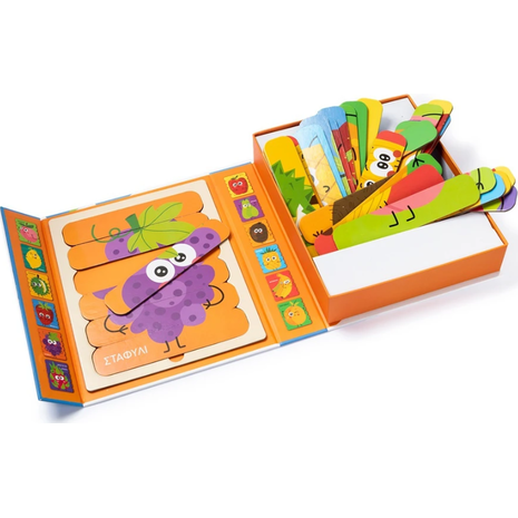 Stick puzzles: 12 φρούτα
