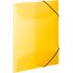 Ντοσιέ Typotrust πλαστικό με αυτιά & λάστιχο 23x32cm Κίτρινο