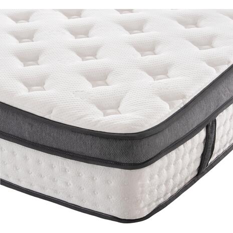 ΣΤΡΩΜΑ ΜΟΝΟ SILENTIUM HM749.01 POCKET SPRINGS--ΛΕΥΚΟ 90x190x30Υεκ.