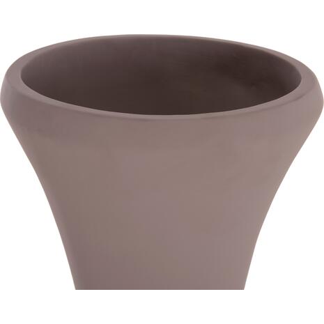 ΔΙΑΚΟΣΜΗΤΙΚΟ ΒΑΖΟ ΔΑΠΕΔΟΥ NEBULA HM4660.05S FIBER CEMENT TAUPE--ΞΥΛΟ ΤΕΑΚ Φ45x115Υεκ