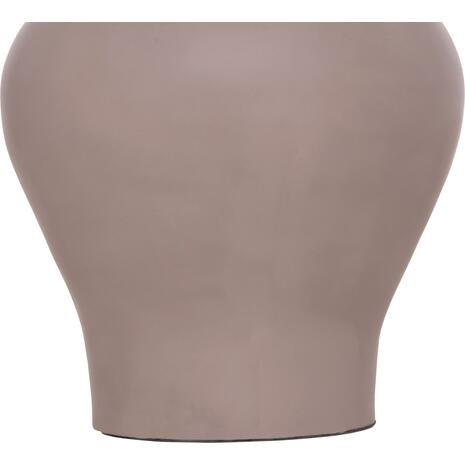 ΔΙΑΚΟΣΜΗΤΙΚΟ ΒΑΖΟ ΔΑΠΕΔΟΥ NEBULA HM4660.05S FIBER CEMENT TAUPE--ΞΥΛΟ ΤΕΑΚ Φ45x115Υεκ