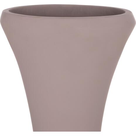 ΔΙΑΚΟΣΜΗΤΙΚΟ ΒΑΖΟ ΔΑΠΕΔΟΥ NEBULA HM4660.05S FIBER CEMENT TAUPE--ΞΥΛΟ ΤΕΑΚ Φ45x115Υεκ