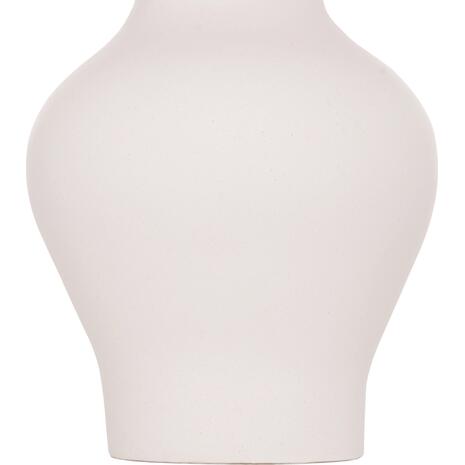 ΔΙΑΚΟΣΜΗΤΙΚΟ ΒΑΖΟ ΔΑΠΕΔΟΥ NEBULA HM4660.02S FIBER CEMENT ΛΕΥΚΟ--ΞΥΛΟ ΤΕΑΚ Φ45x115Υεκ