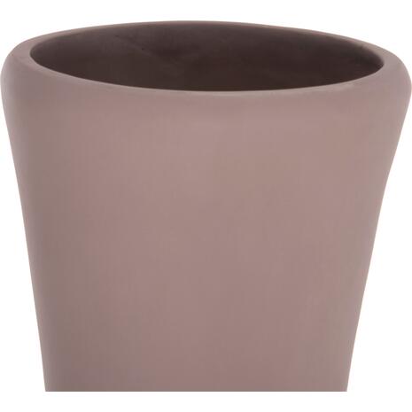 ΔΙΑΚΟΣΜΗΤΙΚΟ ΒΑΖΟ ΔΑΠΕΔΟΥ NEBULA HM4660.05M FIBER CEMENT TAUPE--ΞΥΛΟ ΤΕΑΚ Φ45x148Υεκ