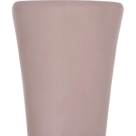 ΔΙΑΚΟΣΜΗΤΙΚΟ ΒΑΖΟ ΔΑΠΕΔΟΥ NEBULA HM4660.05M FIBER CEMENT TAUPE--ΞΥΛΟ ΤΕΑΚ Φ45x148Υεκ