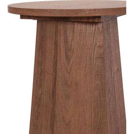 ΤΡΑΠΕΖΙ ΣΑΛΟΝΙΟΥ CARPEN HM18270 MDF ΜΕ ΕΠΕΝΔΥΣΗ PAPERWOOD Φ40x55Υεκ.