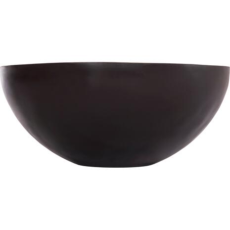 ΔΙΑΚΟΣΜΗΤΙΚΟ ΤΡΑΠΕΖΙ ΣΑΛΟΝΙΟΥ BOWL Φ89,5X39Yεκ. RUSTY ΜΕ ΞΥΛΟ ΑΚΑΚΙΑΣ HM8717.22