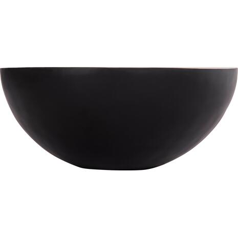 ΔΙΑΚΟΣΜΗΤΙΚΟ ΤΡΑΠΕΖΙ ΣΑΛΟΝΙΟΥ BOWL Φ90X37,5Yεκ. ΜΑΥΡΟ ΜΕ ΞΥΛΟ ΑΚΑΚΙΑΣ HM8717.21