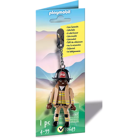 Playmobil City Action Μπρελόκ Πυροσβέστης 70649