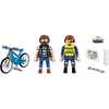 Playmobil City Action Αστυνομικός Και Κλέφτης Ποδηλάτων 72076