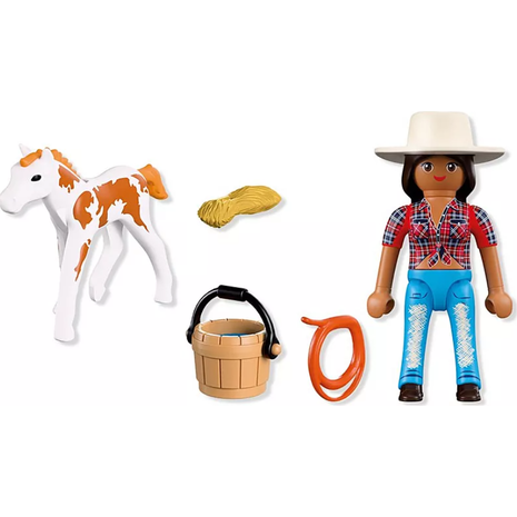 Playmobil Duo Pack Αναβάτρια Και Πουλάρι 72026