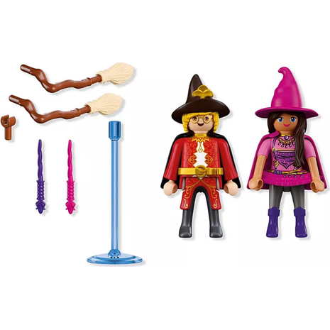 Playmobil Duo Pack Μάγος Και Μάγισσα 72023