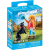Playmobil My Life Γυναίκα Με Ορεινό Σκύλο Μπερνίζ 71738