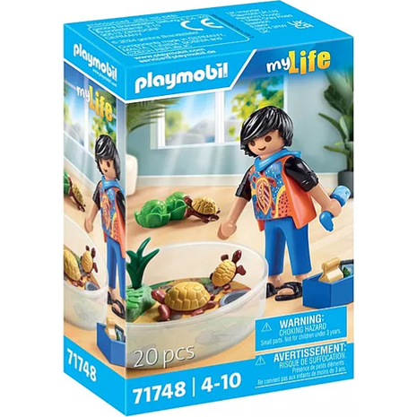 Playmobil My Life Ενυδρείο Με Χελώνες 71748