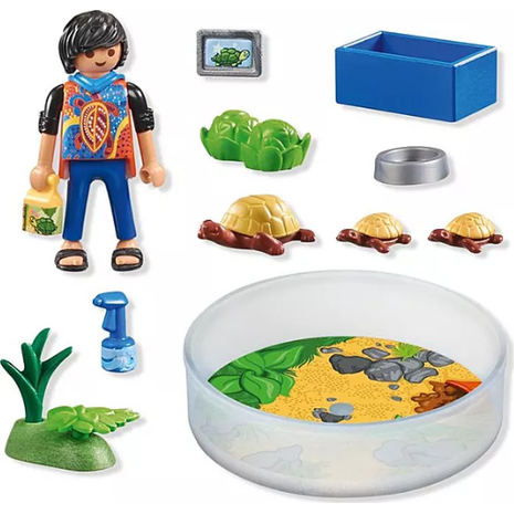 Playmobil My Life Ενυδρείο Με Χελώνες 71748