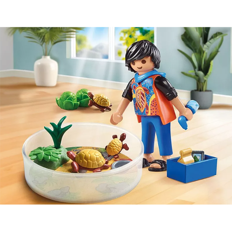 Playmobil My Life Ενυδρείο Με Χελώνες 71748