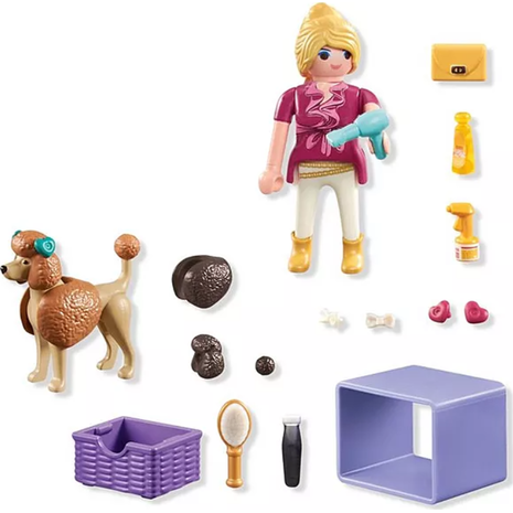 Playmobil My Life Καλλωπισμός Σκύλων 71747