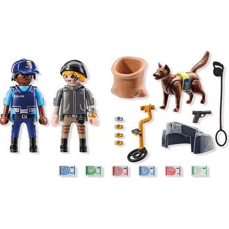 Playmobil Action Heroes Αστυνομική Έρευνα Κλοπιμαίων 71731