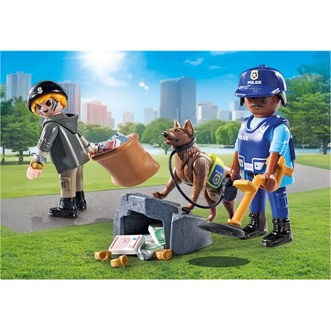 Playmobil Action Heroes Αστυνομική Έρευνα Κλοπιμαίων 71731