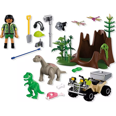 Playmobil Promo Εξερεύνηση Στην Κρυψώνα Των Δεινοσαύρων 72069
