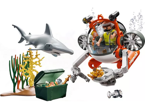 Playmobil Υποβρύχιο Κυνήγι Θησαυρού 71860