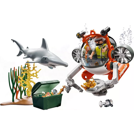 Playmobil Υποβρύχιο Κυνήγι Θησαυρού 71860