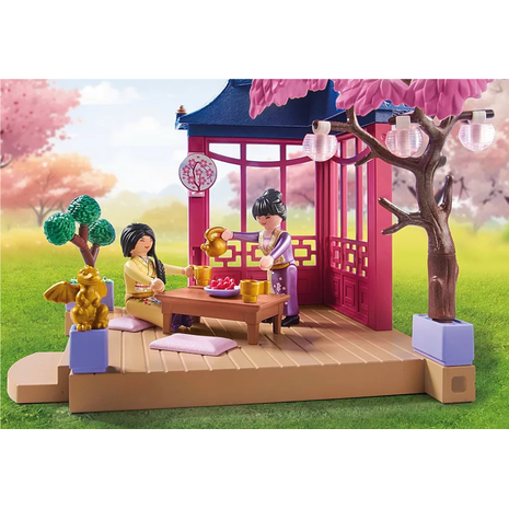Playmobil Ασιατικός Κήπος Με Κιόσκι & Πάντα 71762