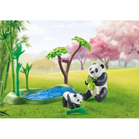 Playmobil Ασιατικός Κήπος Με Κιόσκι & Πάντα 71762