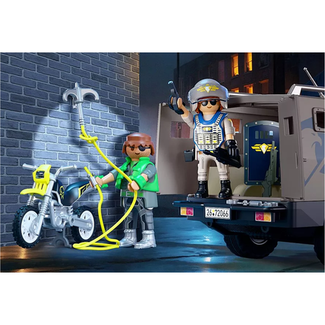 Playmobil Όχημα Ομάδας Ειδικών Αποστολών 72066