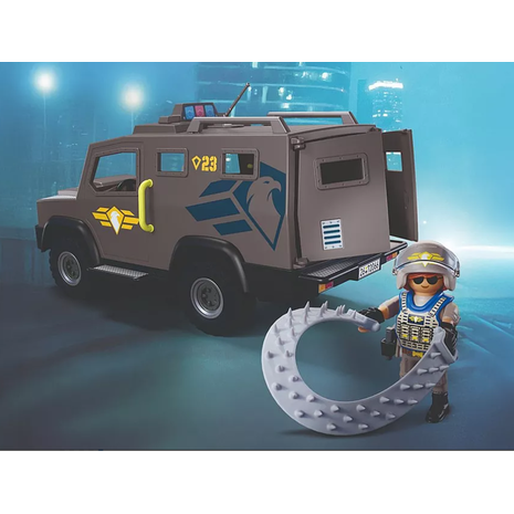 Playmobil Όχημα Ομάδας Ειδικών Αποστολών 72066