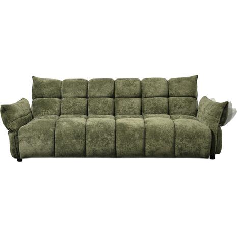 ΚΑΝΑΠΕΣ ΚΡΕΒΑΤΙ MELU HM3314.03 ΠΡΑΣΙΝΟ ΥΦΑΣΜΑ--ΚΑΘΙΣΜΑ POCKET SPRINGS 245x90x85Υεκ