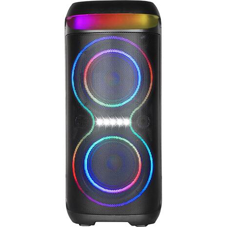 Ηχείο Bluetooth με ασύρματο μικρόφωνο, τηλεχειριστήριο και RGB φωτισμό