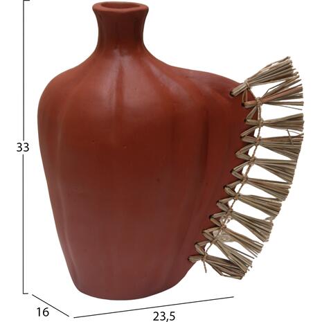 ΕΠΙΤΡΑΠΕΖΙΟ ΔΙΑΚΟΣΜΗΤΙΚΟ JEBB HM4689.08 ΦΥΣΙΚΗ ΤΕΡΑΚΟΤΑ & GRASS--32x15x33Υεκ.