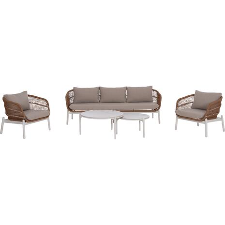 ΣΕΤ ΣΑΛΟΝΙ ΕΞ.ΧΩΡΟΥ 5ΤΜΧ MEMFIS HM6470.03 ΑΛΟΥΜΙΝΙΟ-ΣΧΟΙΝΙ-ΚΕΡΑΜΙΚΟ TOP--ΛΕΥΚΟ