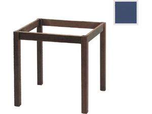 ΚΑΦΕΝΕΙΟΥ Βάση Τραπεζιού Οξιά Λυόμενη για Επιφάνεια 60x60cm, Βαφή Εμποτισμού Ανιλίνη Μπλε (Ρ415,Ε3)