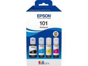 Μελάνια εκτυπωτή Epson 101 4 Inkjet Printer Cartridges Multipack Yellow / Cyan / Magenta / Black (C13T03V64A) (EPST03V64A) (Multipack)