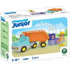 Playmobil Junior: Ανατρεπόμενο Φορτηγό Με Εργάτη 71685