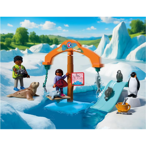 Playmobil Animal & Friends Εξερευνώντας τα ζώα των πάγων