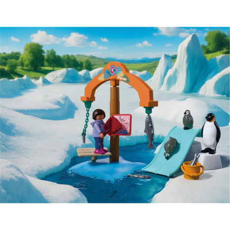 Playmobil Animal & Friends Εξερευνώντας τα ζώα των πάγων