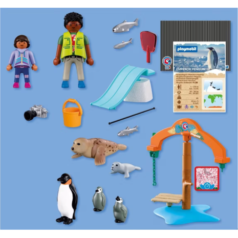 Playmobil Animal & Friends Εξερευνώντας τα ζώα των πάγων
