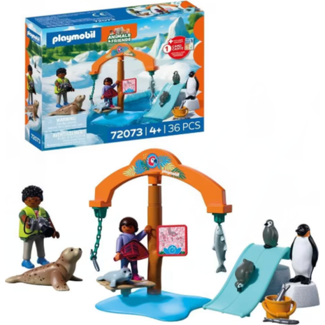 Playmobil Animal & Friends Εξερευνώντας τα ζώα των πάγων
