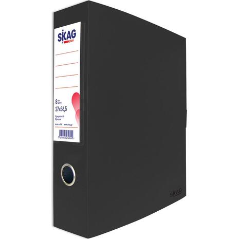 Κουτί Skag A4 με κούμπωμα Velcro 8cm διάφορα χρώματα