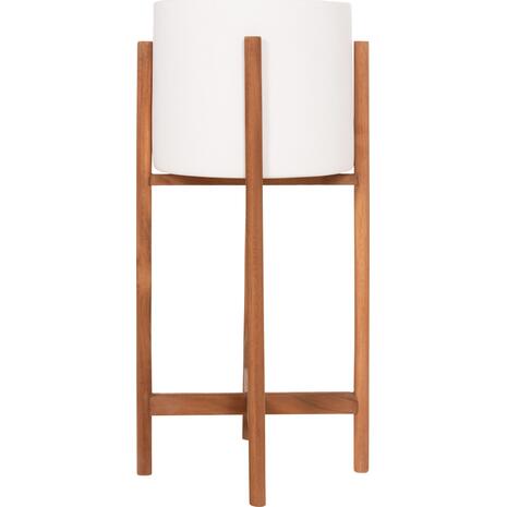 ΓΛΑΣΤΡΑ ΕΣΩΤ.ΧΩΡΟΥ RENTIL HM4684.02S FIBER CEMENT ΧΡΩΜΑ ΛΕΥΚΟ--ΒΑΣΗ TEAK Φ27x56Υ