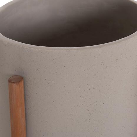 ΓΛΑΣΤΡΑ ΕΣΩΤ.ΧΩΡΟΥ RENTIL HM4684.03L FIBER CEMENT ΧΡΩΜΑ ΓΚΡΙ--ΒΑΣΗ TEAK Φ27x66Υ