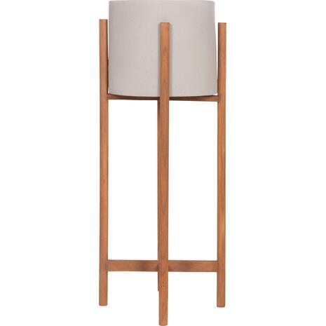 ΓΛΑΣΤΡΑ ΕΣΩΤ.ΧΩΡΟΥ RENTIL HM4684.03L FIBER CEMENT ΧΡΩΜΑ ΓΚΡΙ--ΒΑΣΗ TEAK Φ27x66Υ