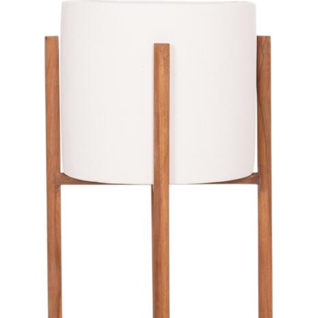 ΓΛΑΣΤΡΑ ΕΣΩΤ.ΧΩΡΟΥ RENTIL HM4684.02L FIBER CEMENT ΧΡΩΜΑ ΛΕΥΚΟ--ΒΑΣΗ TEAK Φ27x66Υεκ