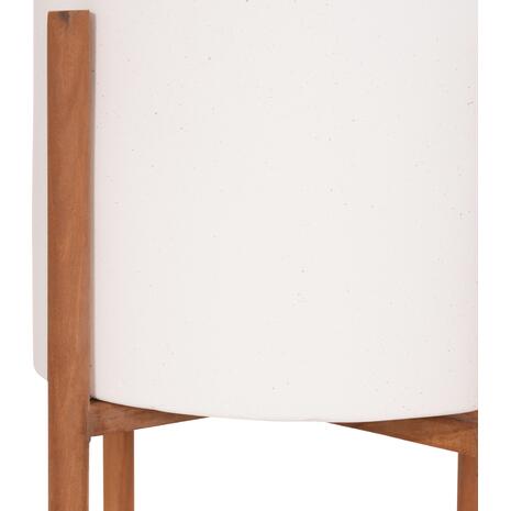 ΓΛΑΣΤΡΑ ΕΣΩΤ.ΧΩΡΟΥ RENTIL HM4684.02L FIBER CEMENT ΧΡΩΜΑ ΛΕΥΚΟ--ΒΑΣΗ TEAK Φ27x66Υεκ