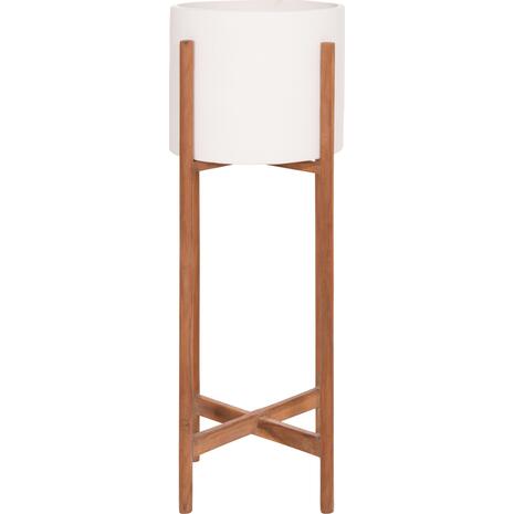 ΓΛΑΣΤΡΑ ΕΣΩΤ.ΧΩΡΟΥ RENTIL HM4684.02L FIBER CEMENT ΧΡΩΜΑ ΛΕΥΚΟ--ΒΑΣΗ TEAK Φ27x66Υεκ