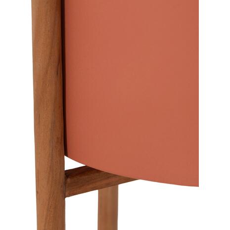 ΓΛΑΣΤΡΑ ΕΣΩΤ.ΧΩΡΟΥ RENTIL HM4684.08S FIBER CEMENT ΧΡΩΜΑ ΤΕΡΑΚΟΤΑ--ΒΑΣΗ TEAK Φ27x56Υ